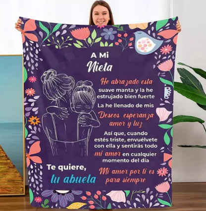 Manta Para Tu Querida Nieta