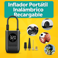 Inflador portátil inalámbrico recargable