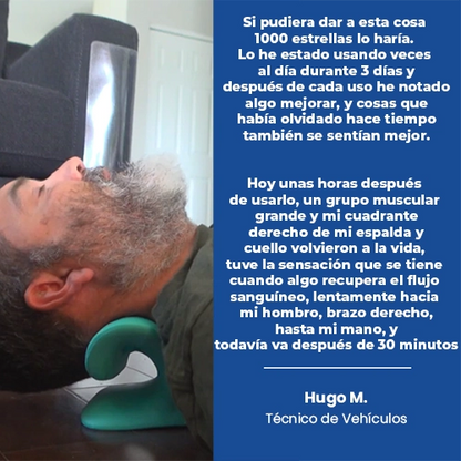 Almohada Terapeútica de Tracción Cervical