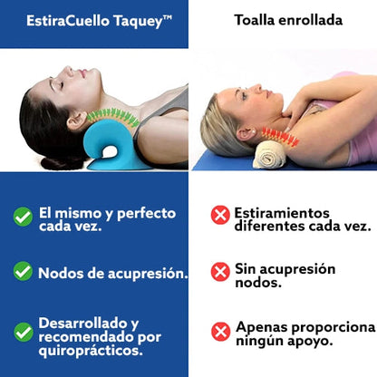 Almohada Terapeútica de Tracción Cervical